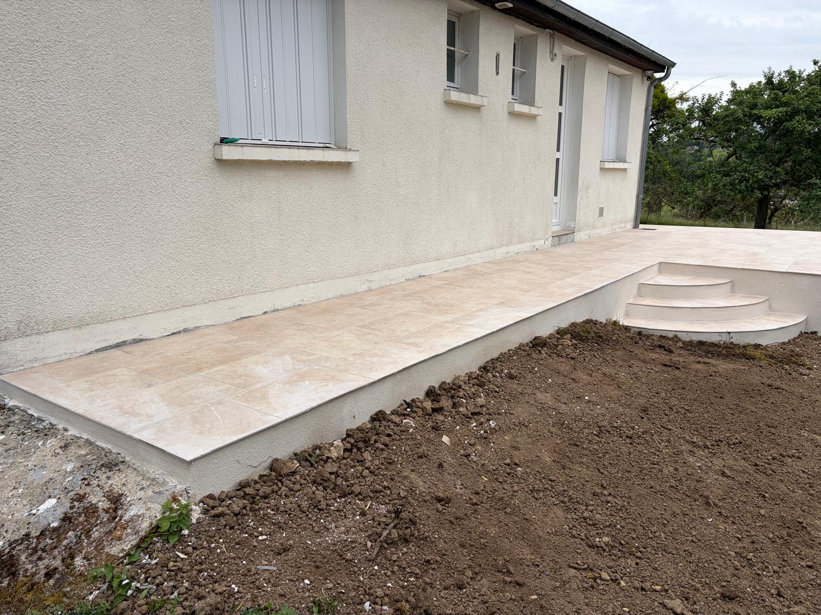 Terrasse béton — Lecointre TP